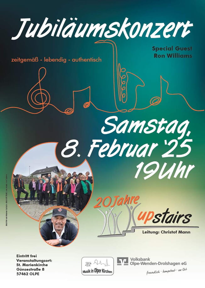 Jubiläumskonzert Gospelchor Upstairs