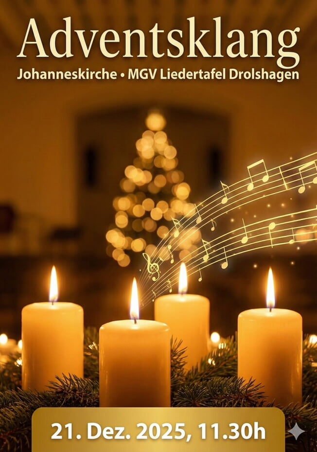 Adventssingen - Johannes Kapelle Drolshagen