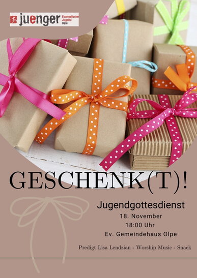 Jugendgottesdienst am 18.11.