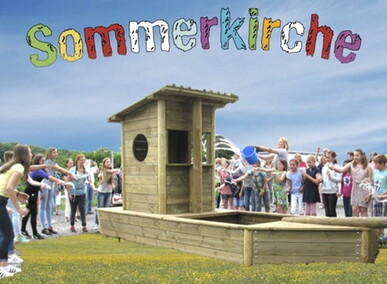 Sommerkirche während der Sommerferien