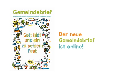 Der neue Gemeindebrief ist da