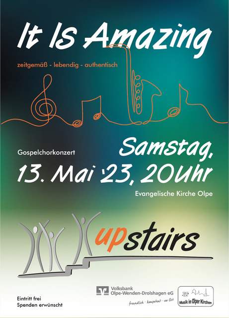 Konzert It is Amazing Upstairs